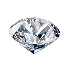 Loose diamond Isolated on a white background