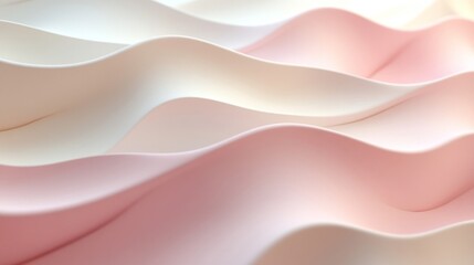 Abstract Pastel Waves Background Texture