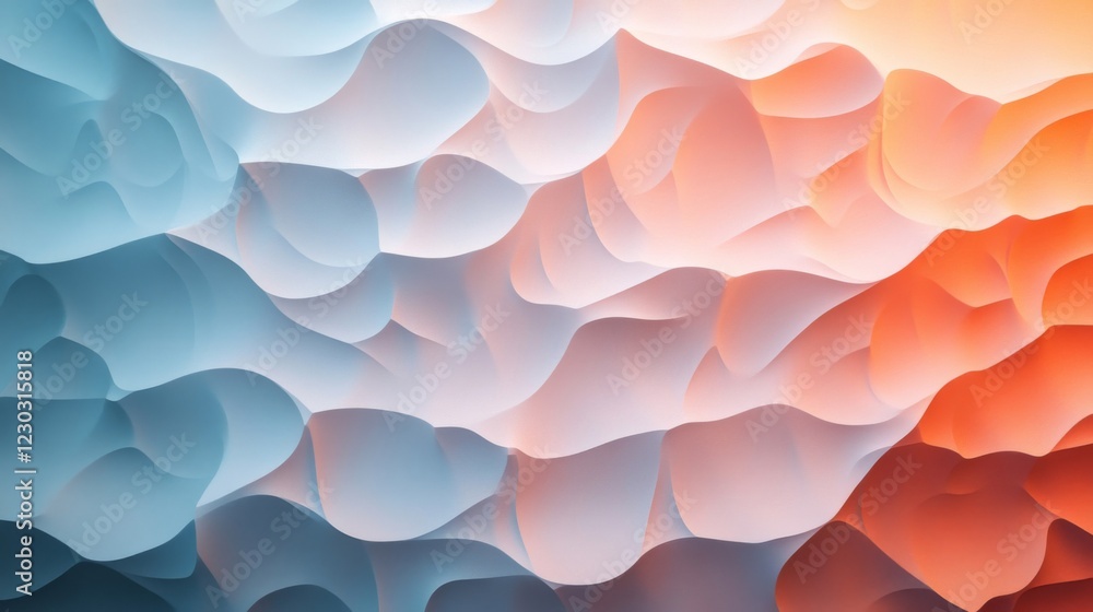 Poster abstract colorful wave texture background