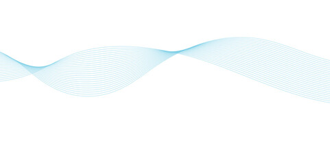 Abstract wave line for banner, wallpaper background with wave design.	
