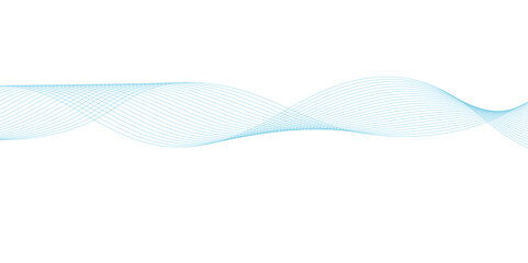 Abstract wave line for banner, wallpaper background with wave design.	
