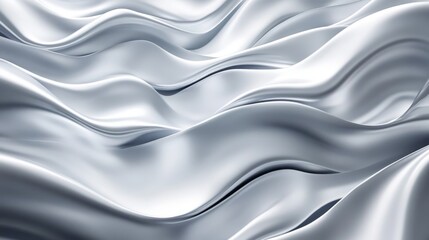 Obraz premium Stunning Silver Fabric Texture: Elegant and Modern Design Background