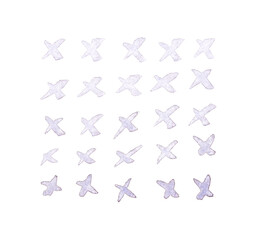 Seamless pattern of soaring birds in flight against white background for nature-themed designs.