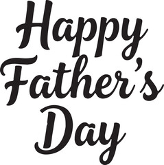 Happy Father's Day font