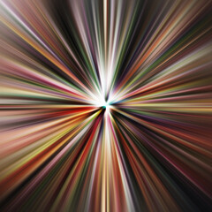 Obraz premium Colorful zoom motion effect. Abstract background. Color lines. Colored texture backdrop and banner. Multi color gradient pattern and textured wallpaper.