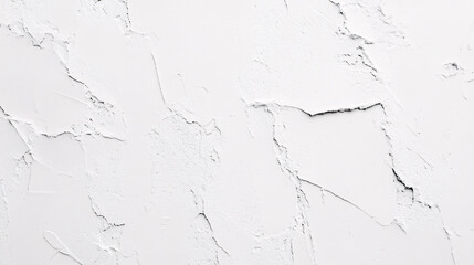 Fototapeta premium A blank white grunge cement wall texture background.