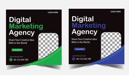 digital marketing social media post design