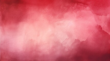 Obraz premium A soft, abstract watercolor background in shades of red and pink, evoking warmth and creativity.