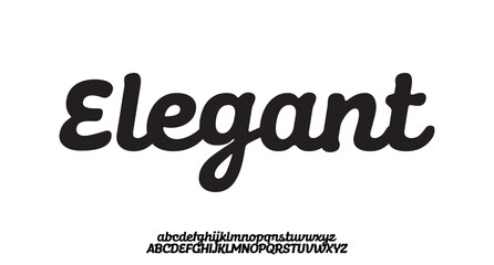 signature Font Calligraphy Logotype Script Brush Font Type Font lettering handwritten
