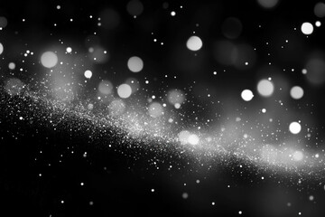 Fototapeta premium Black Sparkle Background