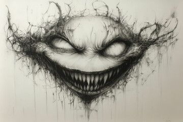 Obraz premium Cheshire Grin