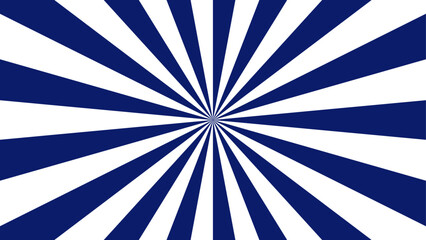 Abstract background with Classic vintage sun rays pattern. Blue swirling pattern background with Vortex starburst spiral twirl strips. Comic design element. Vintage beam sunburst texture. 
