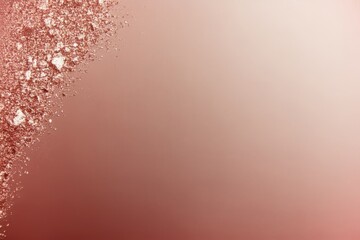 Elegant rose gold gradient with textured elements and ample copy space on the left side for creative projects