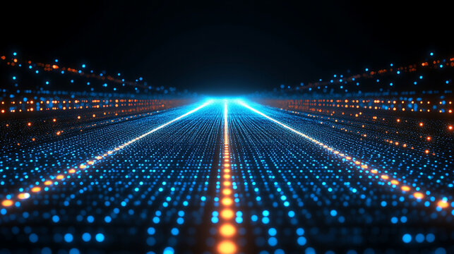 digital processes in business, showcasing the power of modern technology and digital transformation with a minimalistic light tone background