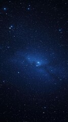 Obraz premium Sparkling stars and constellations in a starry night sky, space, universe