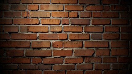 Obraz premium Vintage Brick Wall Grunge Texture Urban Background Pattern