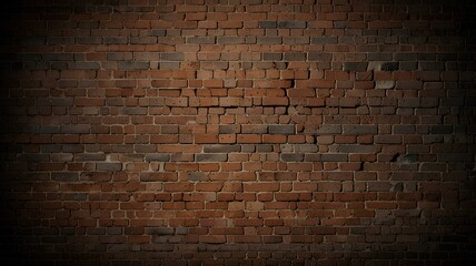 Vintage Brick Wall Grunge Texture Urban Background Pattern
