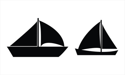 boat  isolated on a white background