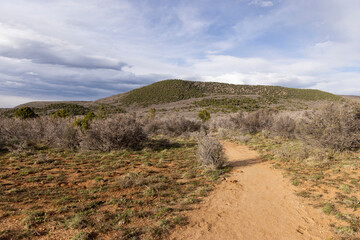 Beautiful landscape view of Black Canyon of the Gunnison National Park in Colorado.