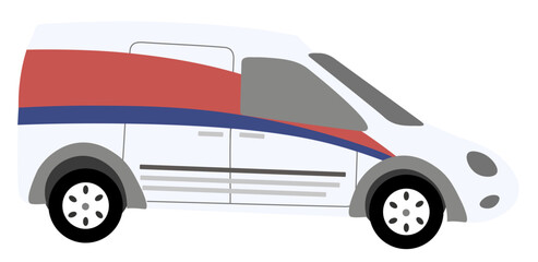 Delivery-van - Illustrator File