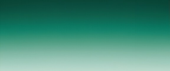 Obraz premium Emerald Green Gradient Abstract Background for Banner and Header Design