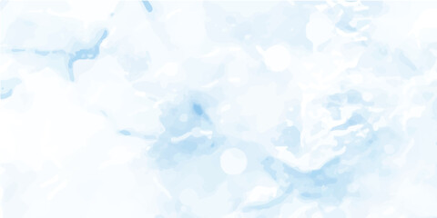 Defocused and blurry wet ink effect sky blue color watercolor background, blurred and grainy Blue powder explosion on white background, Classic hand painted Blue watercolor background for design.
