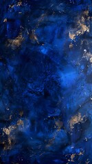 Obraz premium Sumptuous Velvet Texture in Vivid Royal Blue with Matte Finish