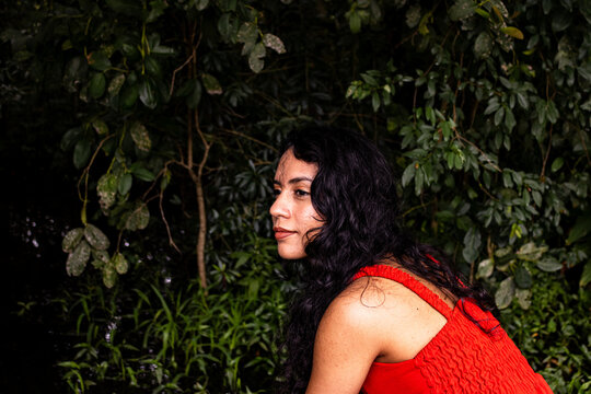 Woman in nature
