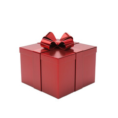 Obraz premium Red Gift Box with Bow