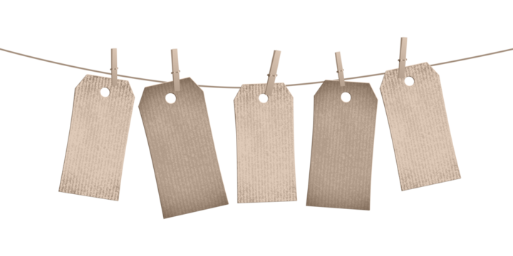 Kraft Paper Tags Hanging