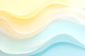 Fototapeta premium abstract blue and yelow waves