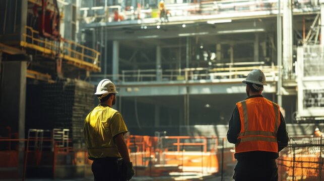Workers move effortlessly around the site, enjoying the energizing beats and motivational messages broadcasted through the overhead speakers