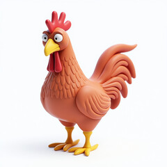 Cartoon Rooster

