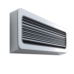 A ventilation grille isolated on transparent background