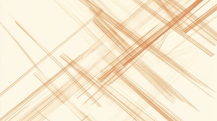 Abstract beige intersecting lines background.