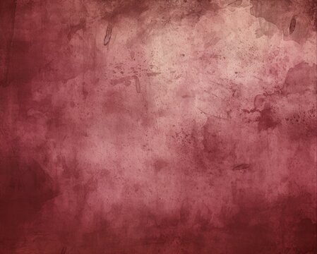 Burgundy Grunge Texture Background. Illustrated Graphic Design with Scratched Red Texture