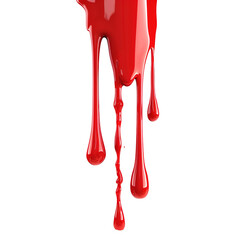 Red Liquid Dripping