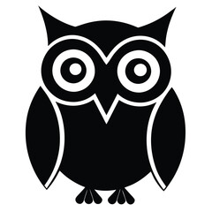 -a-simple-owl-icon-with-large-round-eyes-and-minim.eps