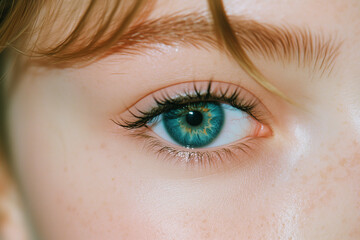 Fototapeta premium eye close-up