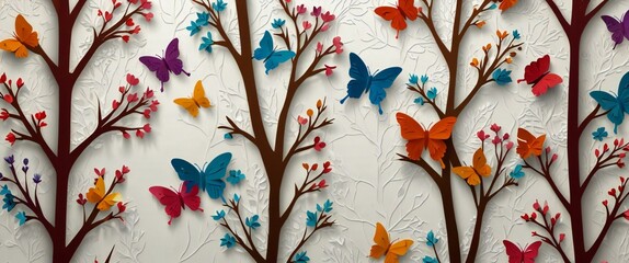 background with flowers