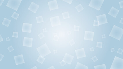 Fototapeta premium 四角の散りばめ背景/青