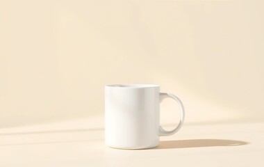 Fototapeta premium Ceramic Mug Mockup for Design Presentation