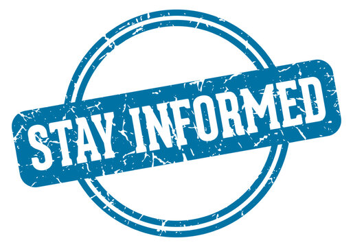 stay informed stamp
