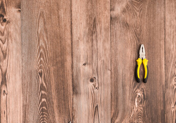 Tools on top of the table