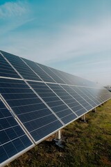 Obraz premium solar power plant