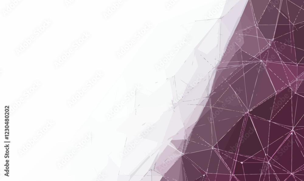 Poster abstract geometric plexus mesh background with minimalist design elements for technology and innovat