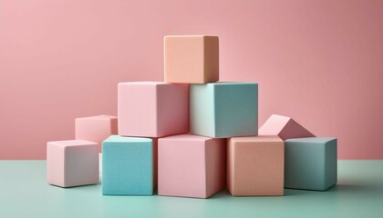 Obraz premium colorful cube