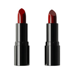 Obraz premium Luxurious lipstick make-up beauty product isolated on a transparent background.