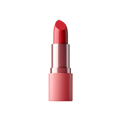Fototapeta premium Luxurious lipstick make-up beauty product isolated on a transparent background.