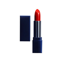 Obraz premium Luxurious lipstick make-up beauty product isolated on a transparent background.